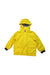 A Yellow Lightweight Jackets from Petit Bateau in size 5T for neutral. (Front View)