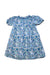 A Multicolour Short Sleeve Dresses from Jacadi in size 6T for girl. (Front View)