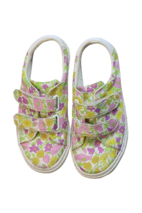 A Multicolour Slip Ons from Jacadi in size 6T for girl. (Back View)