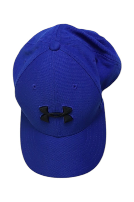 A Blue Caps from Under Armour in size O/S for boy. (Front View)