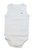 A White Sleeveless Bodysuits from Tommy Hilfiger in size 6-12M for neutral. (Front View)