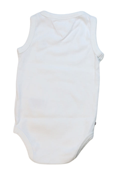 A White Sleeveless Bodysuits from Tommy Hilfiger in size 6-12M for neutral. (Back View)