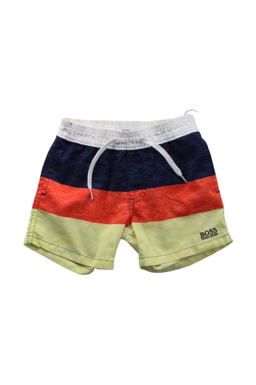 A Multicolour Shorts from Boss in size 2T for boy. (Front View)