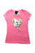 A Pink Short Sleeve T Shirts from Desigual in size 5T for girl. (Front View)