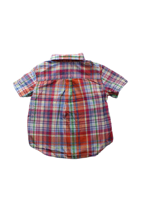 A Red Short Sleeve Shirts from Ralph Lauren in size 2T for boy. (Back View)