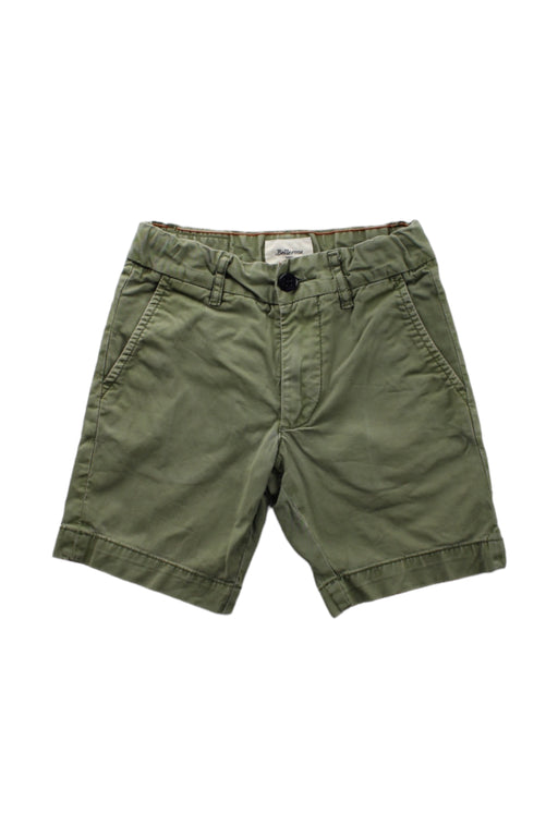 A Green Shorts from Bellerose in size 4T for boy. (Front View)