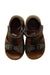 A Brown Sandals from Pom d’Api in size 3T for girl. (Back View)