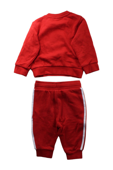 A Red Pants Sets from Adidas in size 6-12M for neutral. (Back View)