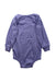 A Purple Long Sleeve Bodysuits from Roots in size 12-18M for neutral. (Back View)