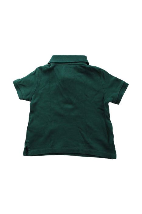 A Green Short Sleeve Polos from Ralph Lauren in size 6-12M for boy. (Back View)