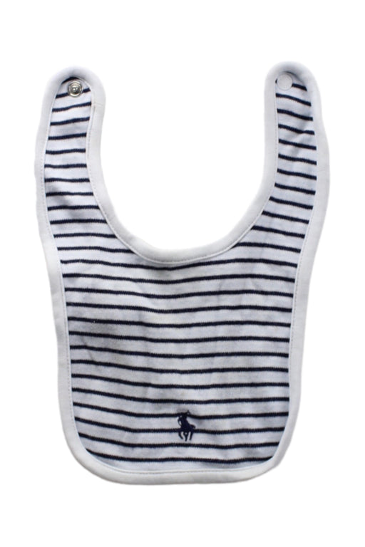 A Blue Bibs from Ralph Lauren in size O/S for neutral. (Front View)