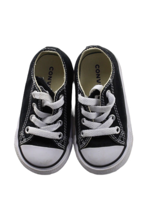 A Black Sneakers from Converse in size 12-18M for boy. (Back View)