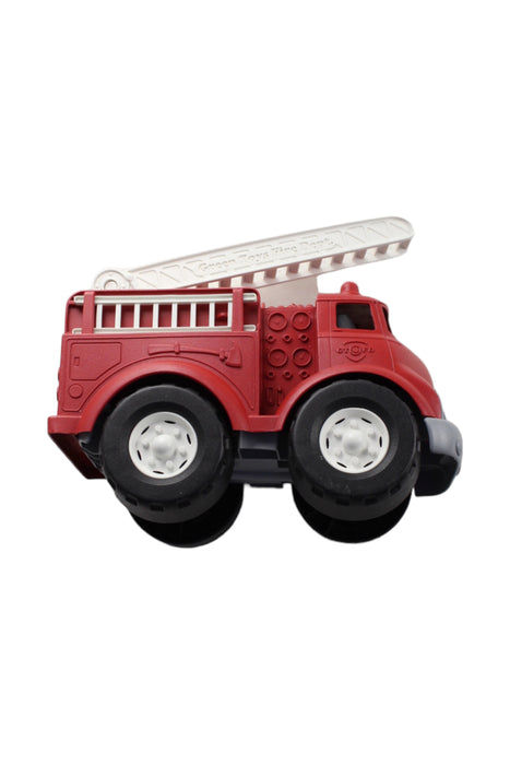 A Red Cars Trucks Trains & Remote Control from Green Toys in size O/S for boy. (Front View)