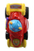 A Red Cars Trucks Trains & Remote Control from Vtech in size O/S for boy. (Back View)