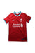 A Red Short Sleeve T Shirts from Nike in size 8Y for girl. (Front View)