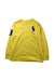 A Yellow Long Sleeve T Shirts from Polo Ralph Lauren in size 8Y for boy. (Front View)