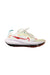 A White Sneakers from Nike in size 7Y for boy. (Front View)