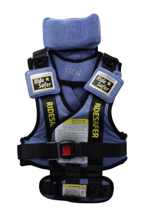 A Blue Baby Carriers from RideSafer in size O/S for neutral. (Front View)