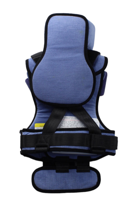 A Blue Baby Carriers from RideSafer in size O/S for neutral. (Back View)