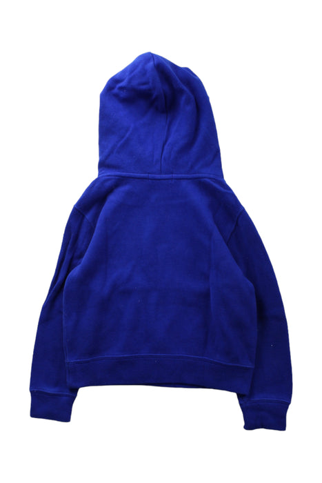 A Blue Hooded Sweatshirts from Polo Ralph Lauren in size 4T for boy. (Back View)