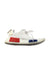 A White Sneakers from Adidas in size 11Y for girl. (Front View)