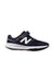 A Black Sneakers from New Balance in size 7Y for boy. (Front View)