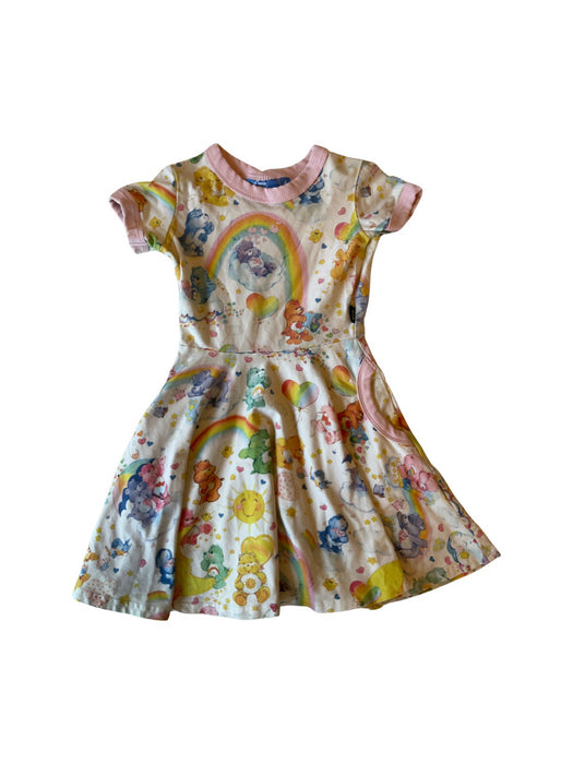 A Multicolour Short Sleeve Dresses from Rock Your Kid in size 4T for girl. (Front View)