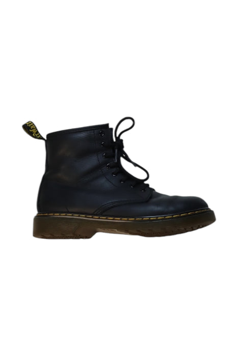 A Black Casual Boots from Dr. Martens in size 11Y for neutral. (Front View)