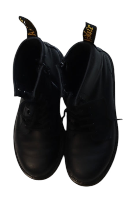 A Black Casual Boots from Dr. Martens in size 11Y for neutral. (Back View)