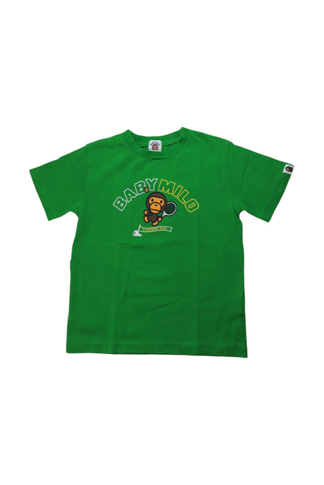 A Multicolour Short Sleeve T Shirts from BAPE KIDS in size 7Y for boy. (Front View)