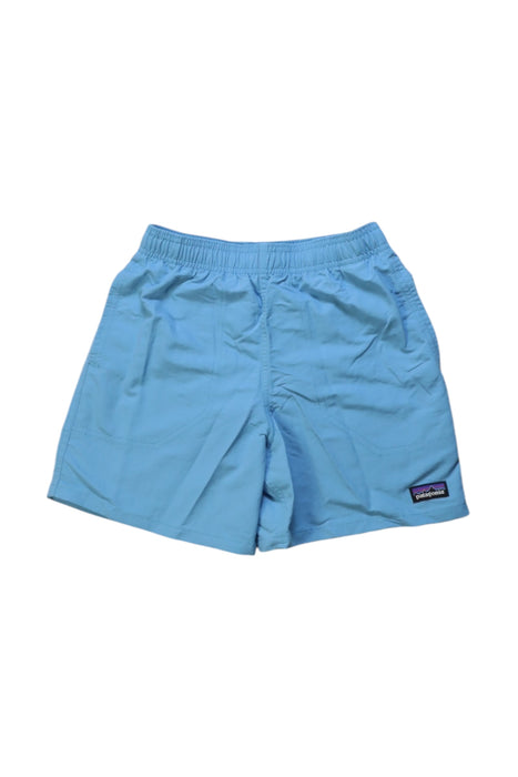 A Blue Shorts from Patagonia in size 10Y for boy. (Front View)