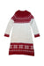 A Red Sweater Dresses from Janie & Jack in size 4T for girl. (Back View)