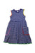 A Multicolour Sleeveless Dresses from Boden in size 6T for girl. (Front View)