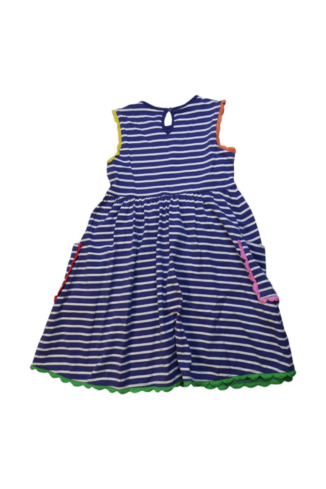 A Multicolour Sleeveless Dresses from Boden in size 6T for girl. (Back View)