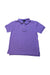 A Purple Short Sleeve Polos from Polo Ralph Lauren in size 5T for neutral. (Front View)