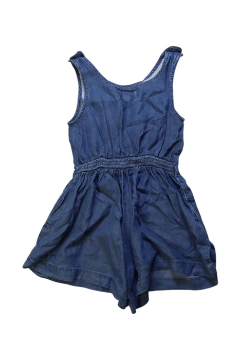 A Multicolour Sleeveless Rompers from Peek in size 6T for girl. (Back View)