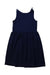 A Navy Sleeveless Dresses from Polo Ralph Lauren in size 7Y for girl. (Back View)