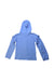A Blue Zippered Sweatshirts from Seed in size 10Y for girl. (Back View)