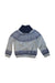 A Blue Knit Sweaters from The Little White Company in size 2T for boy. (Front View)