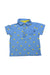 A Blue Short Sleeve Polos from CIGOGNE Bébé in size 18-24M for boy. (Front View)