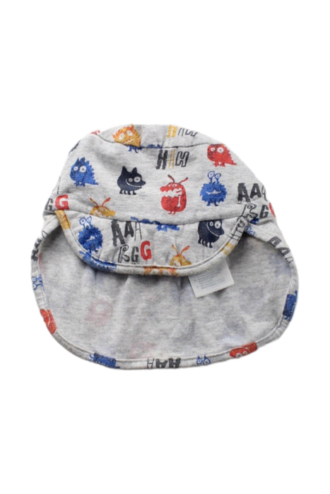 A Grey Sun Hats from Sterntaler in size 3-6M for boy. (Front View)