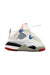 A White Sneakers from Air Jordan in size 12-18M for boy. (Front View)