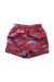 A Red Swim Shorts from FatFace in size 5T for boy. (Back View)