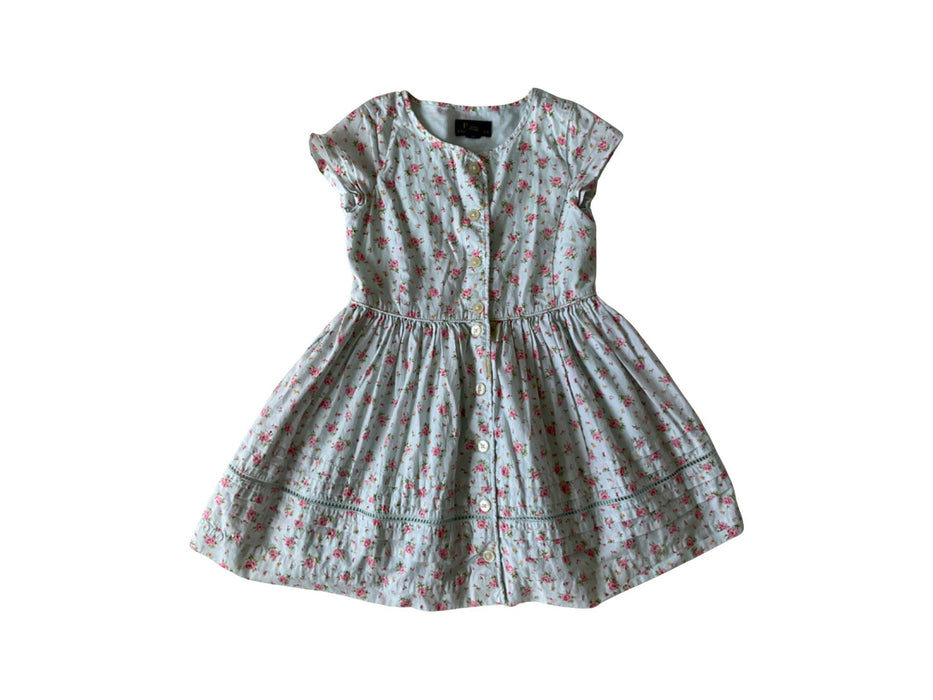 A Multicolour Short Sleeve Dresses from Ralph Lauren in size 4T for girl. (Front View)