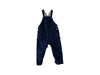 A Navy Long Overalls from Petit Bateau in size 18-24M for girl. (Front View)