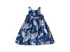 A Blue Sleeveless Dresses from By the Sea in size 5T for girl. (Front View)