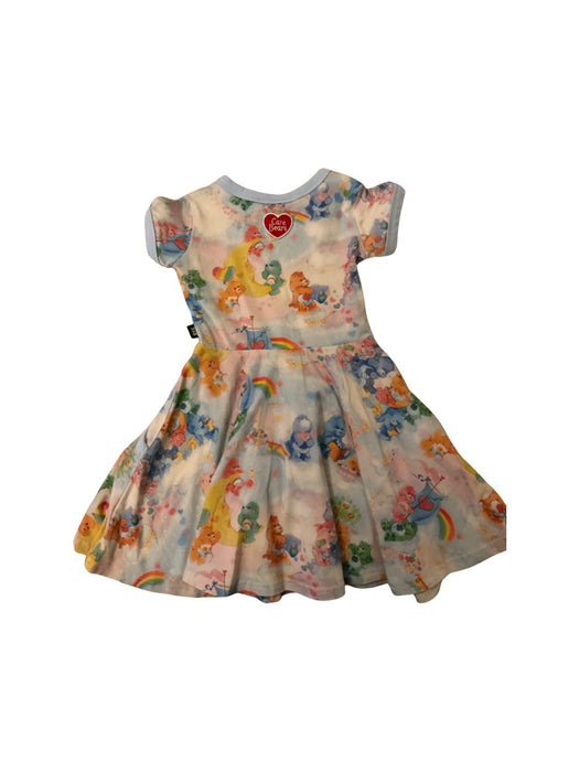 A Multicolour Short Sleeve Dresses from Rock Your Kid in size 4T for girl. (Back View)