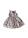 A White Sleeveless Dresses from Polo Ralph Lauren in size 4T for girl. (Back View)