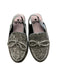 A Silver Slip Ons from WiNK in size 4T for girl. (Back View)