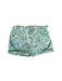 A Green Shorts from Bout'Chou in size 6-12M for girl. (Front View)